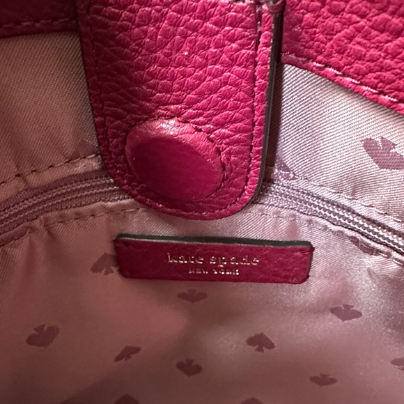 Kate Spade Pink Leather Satchel Bag - Picture 4 of 9